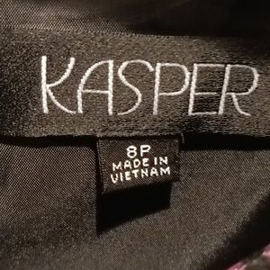 NWT KASPER multi-colored sleeveless patterned designed dress Sz 8P